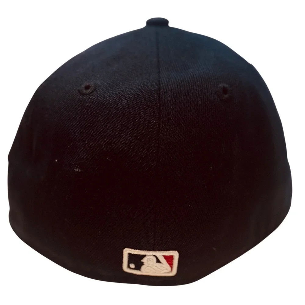 New Era Boston Red Sox MLB Authentic Collection 59FIFTY Fitted Hat Navy 7 1/4